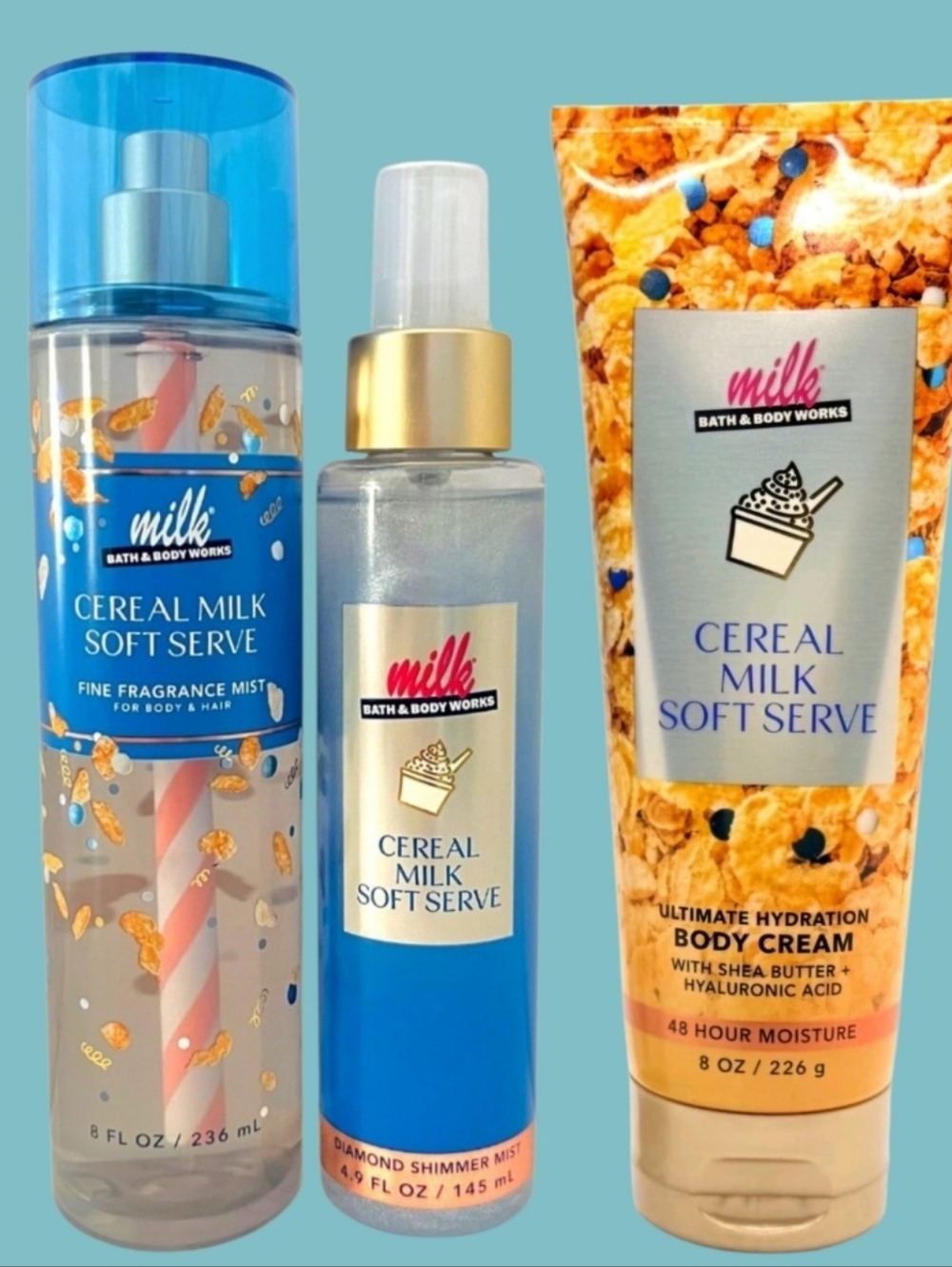 MILK BAR Cereal Soft Serve Bath & BODY WORKS COLLABORATION